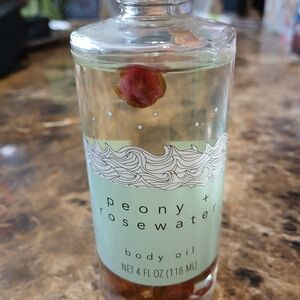 Peony + Rosewater Body Oil Target 4ounces